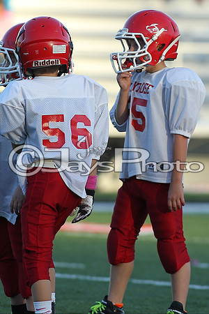 Poyen @ Glen Rose Peewee Football 10-19-2015 (©Justin Manning) JWM_0174