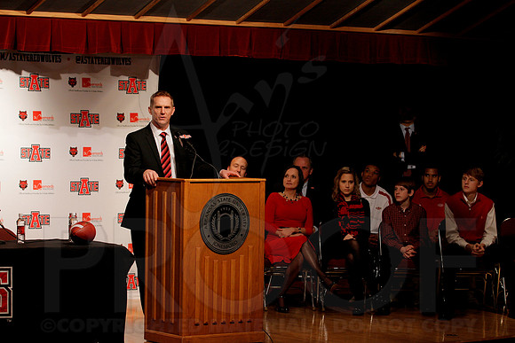 ASU Coach Blake Anderson Press Conference 12-19-13 (©Justin Manning) (©Justin Manning) JWM_0149