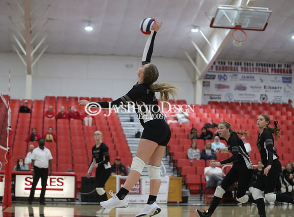 Cossatot River vs. Harding Academy (3A Volleyball South Regional Tournament) 10-22-24_JWM_0221