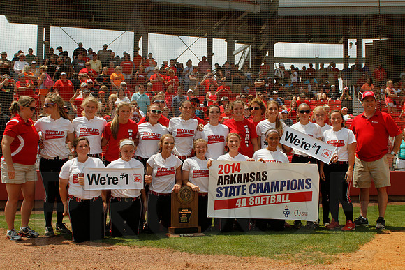 4A State Finals Softball Mena vs. Brookland 5-24-2014 (© Justin Manning) JWM_0502