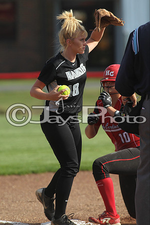 Bauxite @ Harmony Grove softball 4-21-2015 (©Justin Manning) JWM_0127