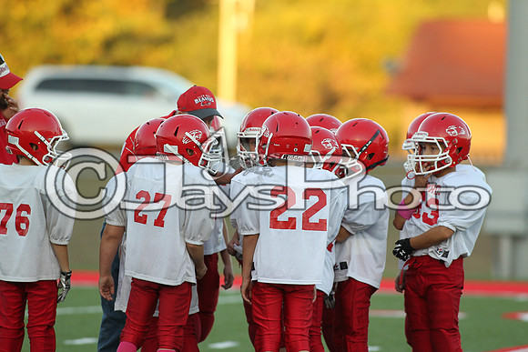 Poyen @ Glen Rose Peewee Football 10-19-2015 (©Justin Manning) JWM_0292