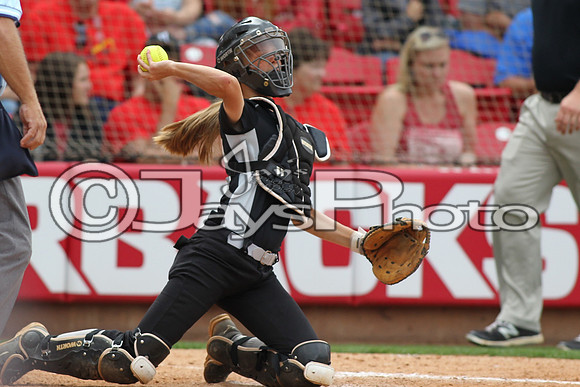 4A State Softball Finals Bauxite vs. Mena 5-22-2015 (©Justin Manning) JWM_0550