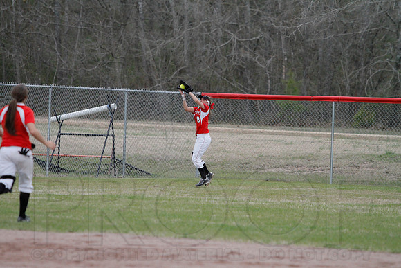 Harmony Grove @ Glen Rose softball 3-31-2014 (© Justin Manning) JWM_0151