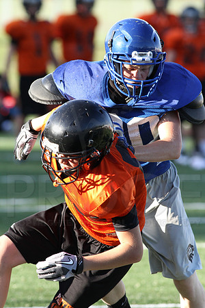 Harmony Grove Football Team Camp (Practice) 7-15-2014 (©Justin Manning) JWM_168