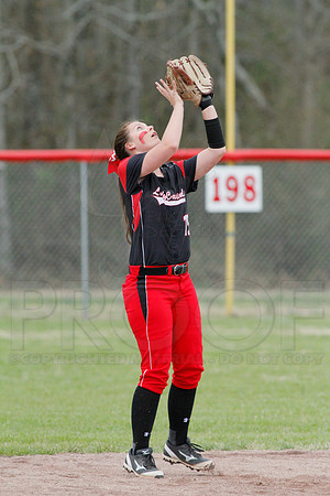 Harmony Grove @ Glen Rose softball 3-31-2014 (© Justin Manning) JWM_0062