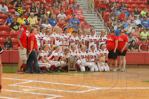 5A State Softball Finals Vilonia vs. White Hall 5-23-2014 (© Justin Manning) JWM_0447