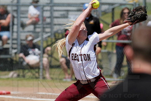 Benton vs. Mountain Home 6A State Softball Playoffs 5-11-13 (© Justin Manning) JWM0027