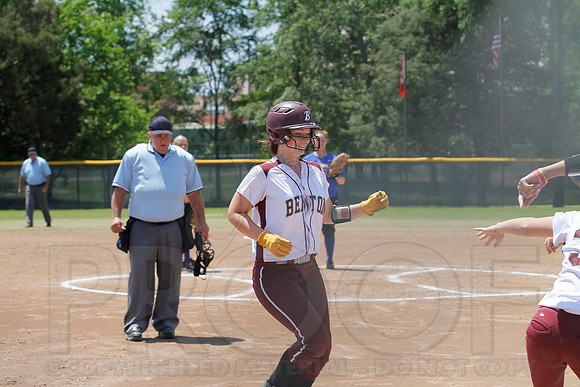 Benton vs. Mountain Home 6A State Softball Playoffs 5-11-13 (© Justin Manning) JWM0093