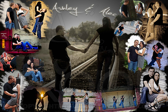 Ashley & Alec Engagement Collage3