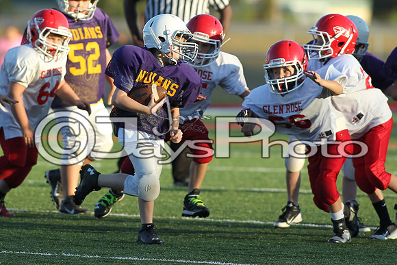 Poyen @ Glen Rose Peewee Football 10-19-2015 (©Justin Manning) JWM_0084