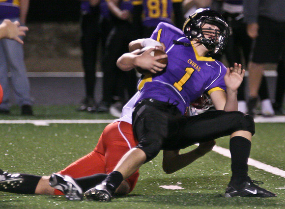 Glen Rose #45 sacking the QB2
