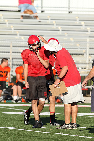 Harmony Grove Football Team Camp (Practice) 7-15-2014 (©Justin Manning) JWM_199