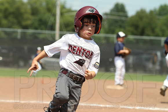 Benton vs. Mountain Home 5-6 year old All Stars 7-12-2014 (©Justin Manning) JWM_077