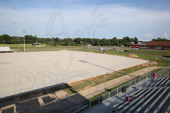 Glen Rose Football Field turf progress 8-11-2014 (©Justin Manning) JWM_16