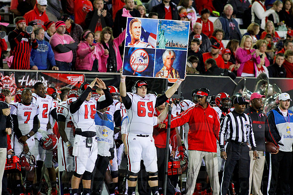 Louisiana Lafayette @ Arkansas State 10-22-13 (© Justin Manning) JWM0344