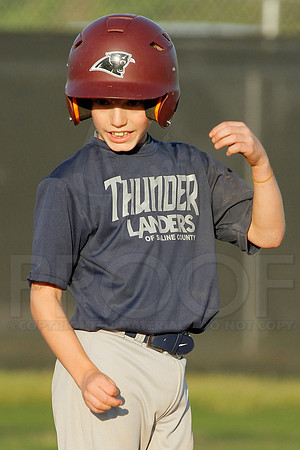 Thunder vs. A's 9-10 year old baseball 4-22-2014 (© Justin Manning) JWM_0019