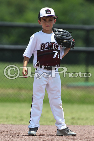 Benton vs. Lonoke 6 year old All Stars 6-28-2015 (©Justin Manning) JWM_0132