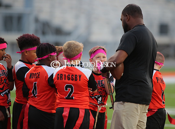 Malvern Cubs Orange vs. Malvern Cubs Black 3rd grade flag football 10-15-24_JWM_0034
