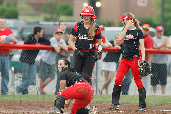 Rose Bud vs. Harmony Grove Regional Softball 5-9-2014 (© Justin Manning) JWM_0181