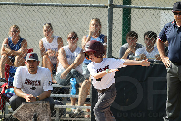 Benton vs. Bryant 5-6 year old All Stars 7-12-2014 (©Justin Manning) JWM_099