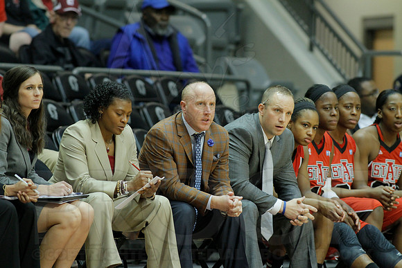 Arkansas State @ UALR Women's Basketball 3-1-2014 (© Justin Manning) JWM_0063