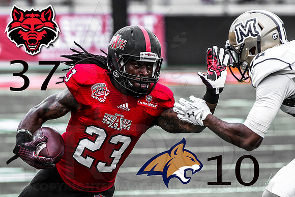 Montana State @ Arkansas State 8-30-2014 (©Justin Manning) JWM_480-2 with score