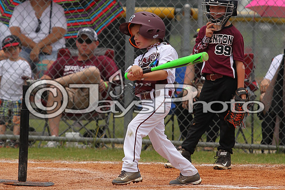 Benton (Cobb) vs. Benton 5-6 year old All-Stars 6-14-2015 (©Justin Manning) JWM_0027