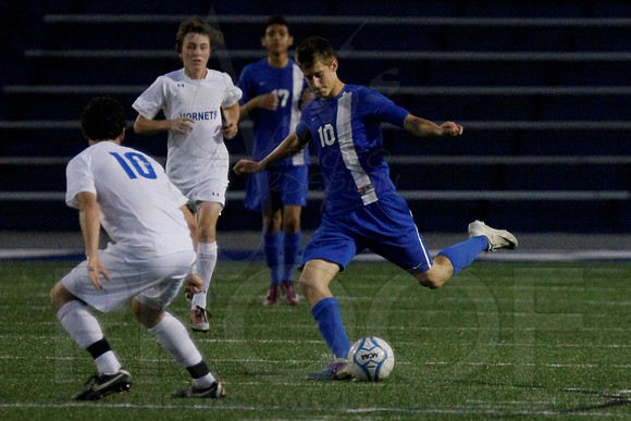 Conway @ Bryant Varsity Boys Soccer 5-1-12 (Justin Manning)031