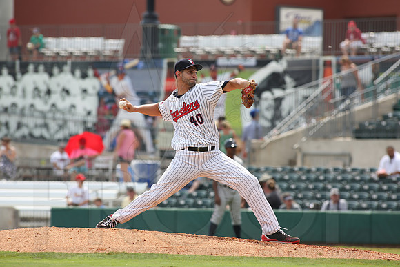 Northwest Arkansas Naturals @ Arkansas Travelers 9-2-13 (© Justin Manning) JWM0190