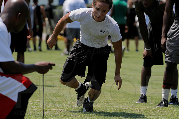 Tyrell Johnson Football Camp 7-20-12 (Justin Manning)285