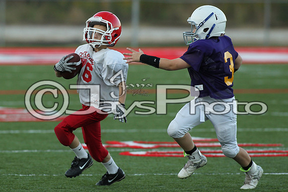 Poyen @ Glen Rose Peewee Football 10-19-2015 (©Justin Manning) JWM_0321
