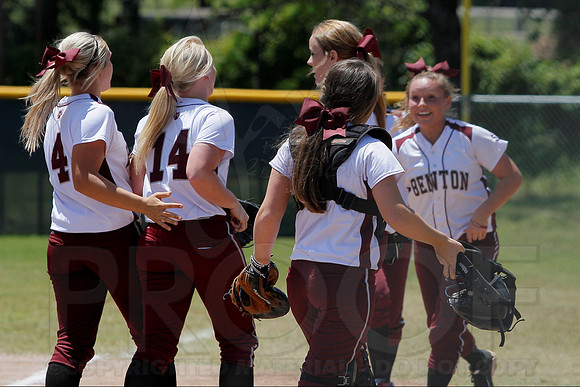 Benton vs. Mountain Home 6A State Softball Playoffs 5-11-13 (© Justin Manning) JWM0260