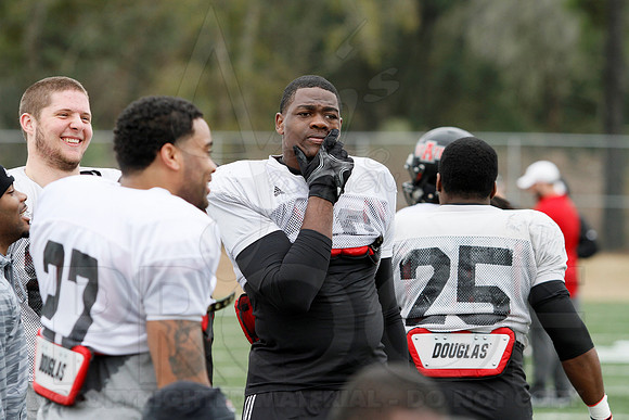 Arkansas State GoDaddy Bowl Practice 1-2-14 (©Justin Manning) JWM_0272