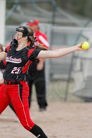 Harmony Grove @ Glen Rose softball 3-31-2014 (© Justin Manning) JWM_0116