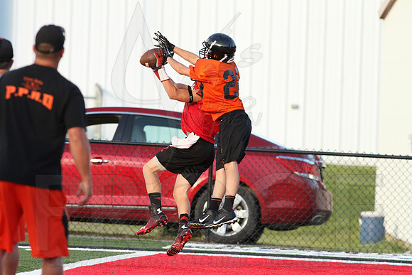Harmony Grove Football Team Camp (Practice) 7-15-2014 (©Justin Manning) JWM_278