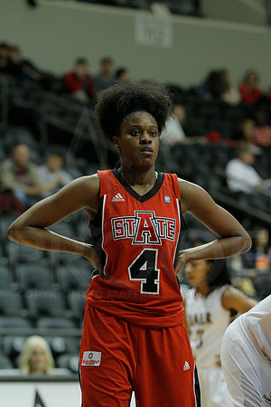 Arkansas State @ UALR Women's Basketball 3-1-2014 (© Justin Manning) JWM_0114