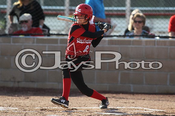 Bauxite @ Harmony Grove softball 4-21-2015 (©Justin Manning) JWM_0272