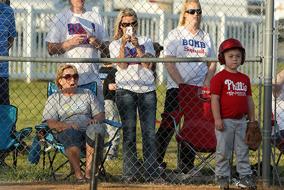 Phillies vs. Bomb Squad 4-10-14 4-10-2014 (© Justin Manning) JWM_0208
