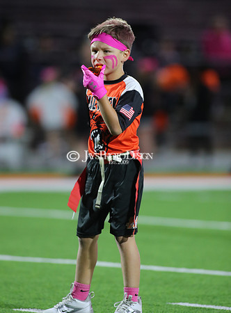 Malvern Cubs Orange vs. Malvern Cubs Black 3rd grade flag football 10-15-24_JWM_0677