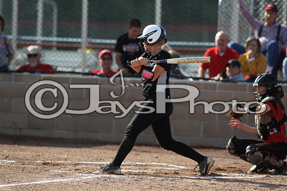 Bauxite @ Harmony Grove softball 4-21-2015 (©Justin Manning) JWM_0223