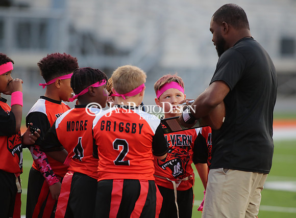 Malvern Cubs Orange vs. Malvern Cubs Black 3rd grade flag football 10-15-24_JWM_0029