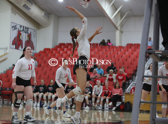 Cossatot River vs. Harding Academy (3A Volleyball South Regional Tournament) 10-22-24_JWM_0412