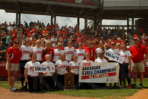 4A State Finals Softball Mena vs. Brookland 5-24-2014 (© Justin Manning) JWM_0513