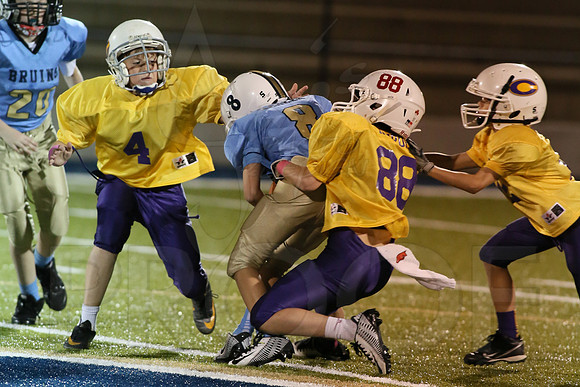 Catholic @ Pulaski Academy (Peewee) 10-14-2014 (©Justin Manning) JWM_0157