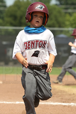 Benton vs. Mountain Home 5-6 year old All Stars 7-12-2014 (©Justin Manning) JWM_080