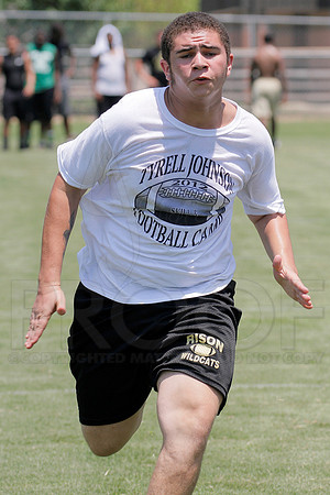 Tyrell Johnson Football Camp 7-20-12 (Justin Manning)339