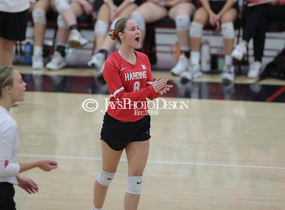 Cossatot River vs. Harding Academy (3A Volleyball South Regional Tournament) 10-22-24_JWM_0526
