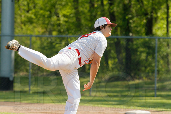 Mayflower @ Glen Rose baseball (Senior Night) 4-22-2014 (© Justin Manning) JWM_0072