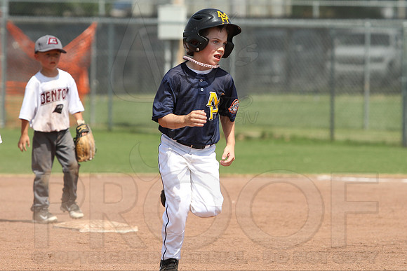 Benton vs. Mountain Home 5-6 year old All Stars 7-12-2014 (©Justin Manning) JWM_056